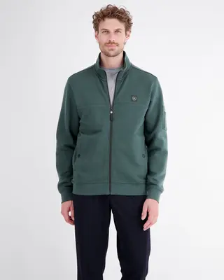 Lerros Sweatvest - Cedar Green