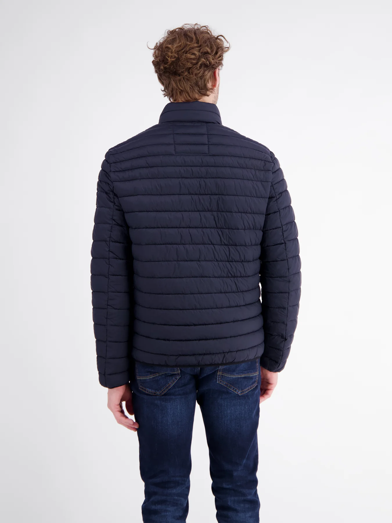 Lerros Doorgestikte Blouson - Blue Night