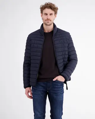 Lerros Doorgestikte Blouson - Blue Night