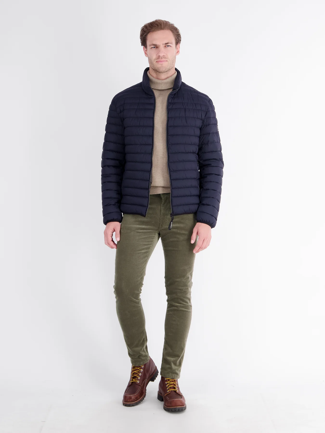 Lerros Corduroy Pants Baxter - Claystone