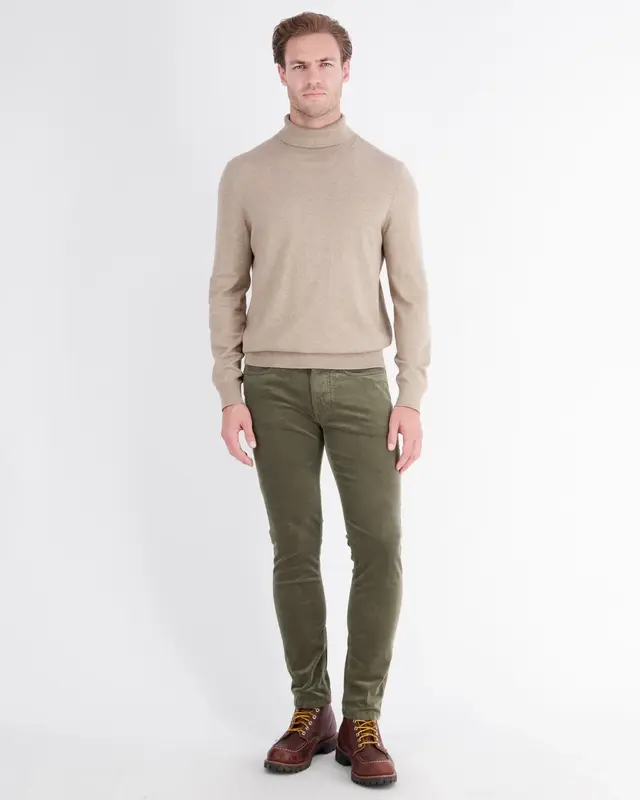 Lerros Corduroy Broek Baxter - Claystone