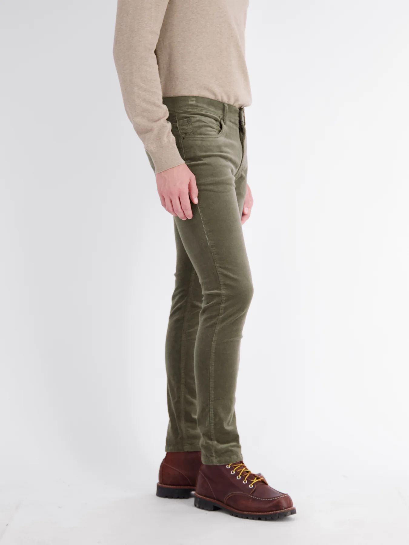 Lerros Corduroy Pants Baxter - Claystone