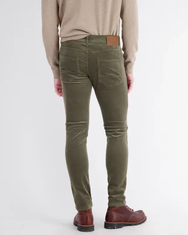 Lerros Corduroy Broek Baxter - Claystone