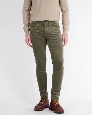 Lerros Corduroy Broek Baxter - Claystone