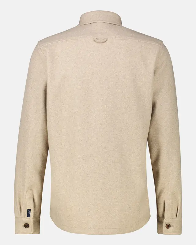 Lerros Hemdjacke Wolloptik - Foam White