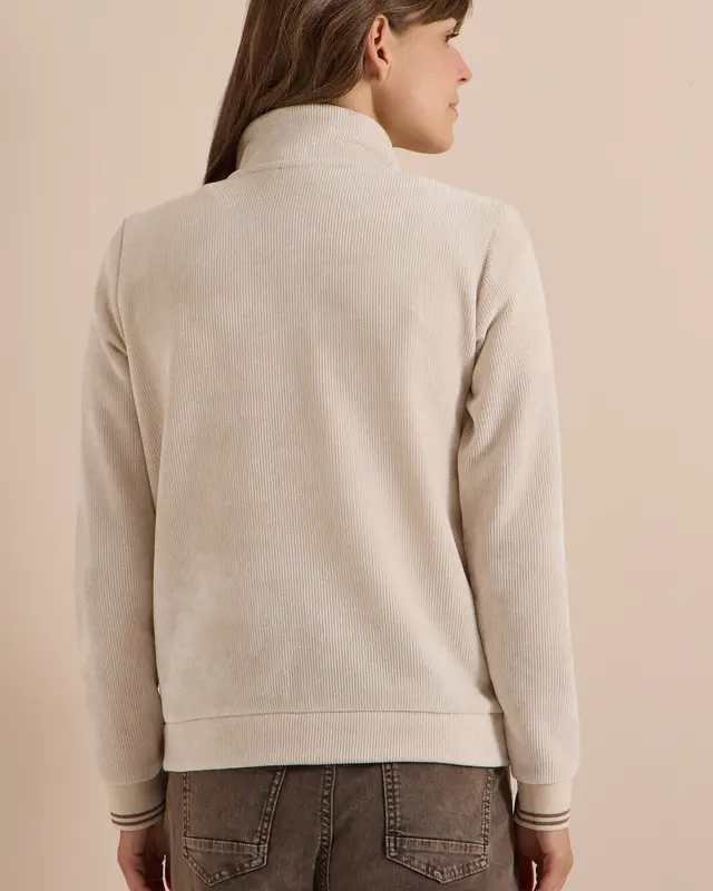 Cecil Corduroy Jasje - Pearl Beige