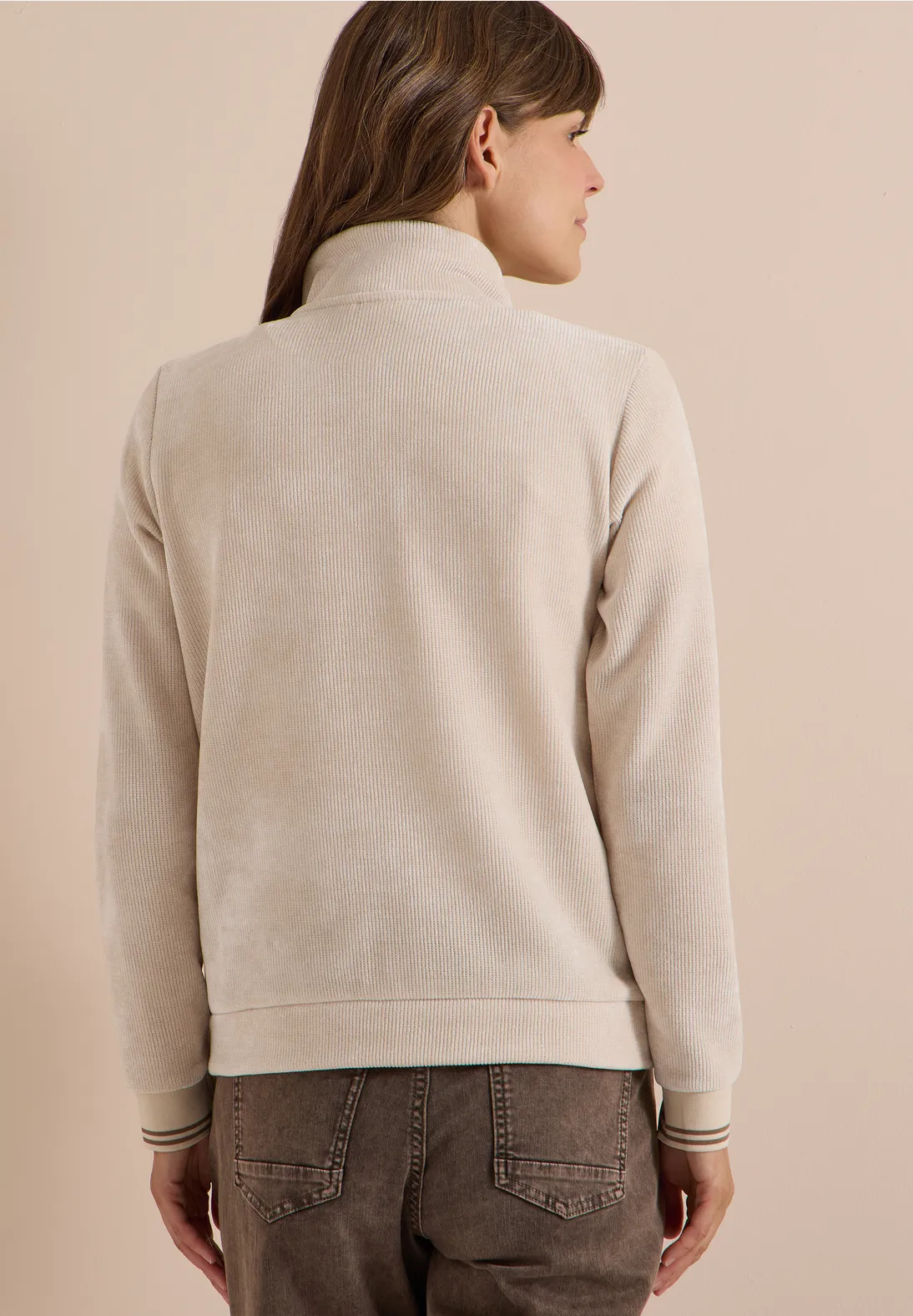 Cecil Corduroy Jacket - Pearl Beige