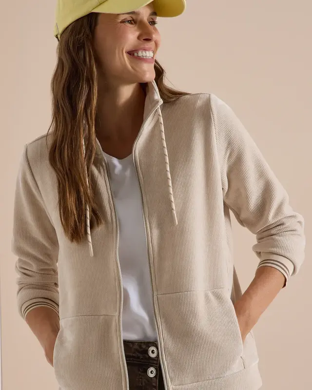 Cecil Corduroy Jasje - Pearl Beige