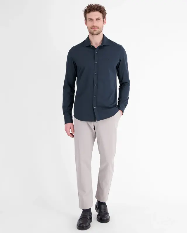 Lerros Cool & Dry Hemd - Classic Navy
