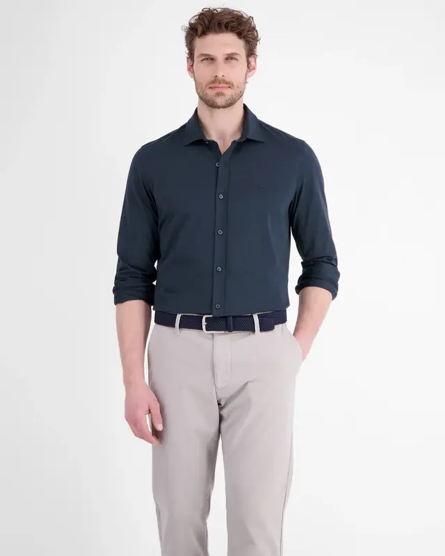 Lerros Cool & Dry Hemd - Classic Navy