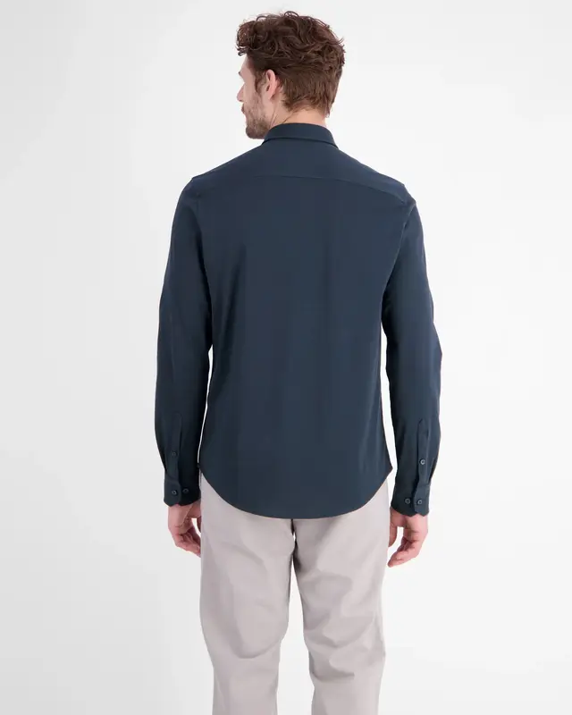 Lerros Cool & Dry Overhemd - Classic Navy