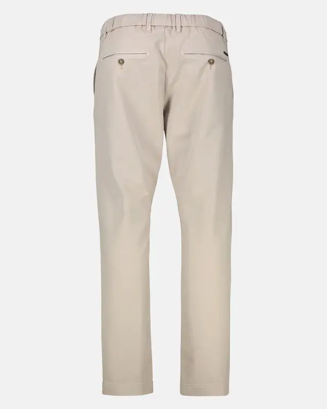 Lerros Loose Chino with Drawstring - Smoke Grey