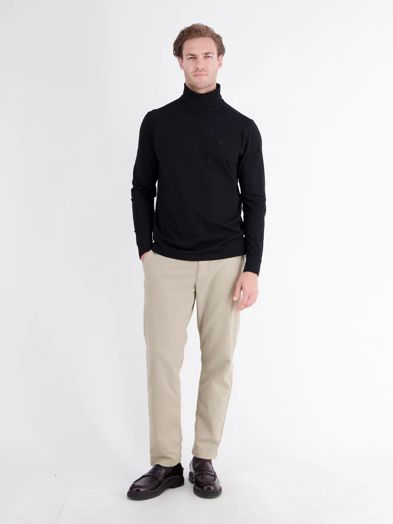 Lerros Loose Chino mit Tunnelzug - Smoke Grey