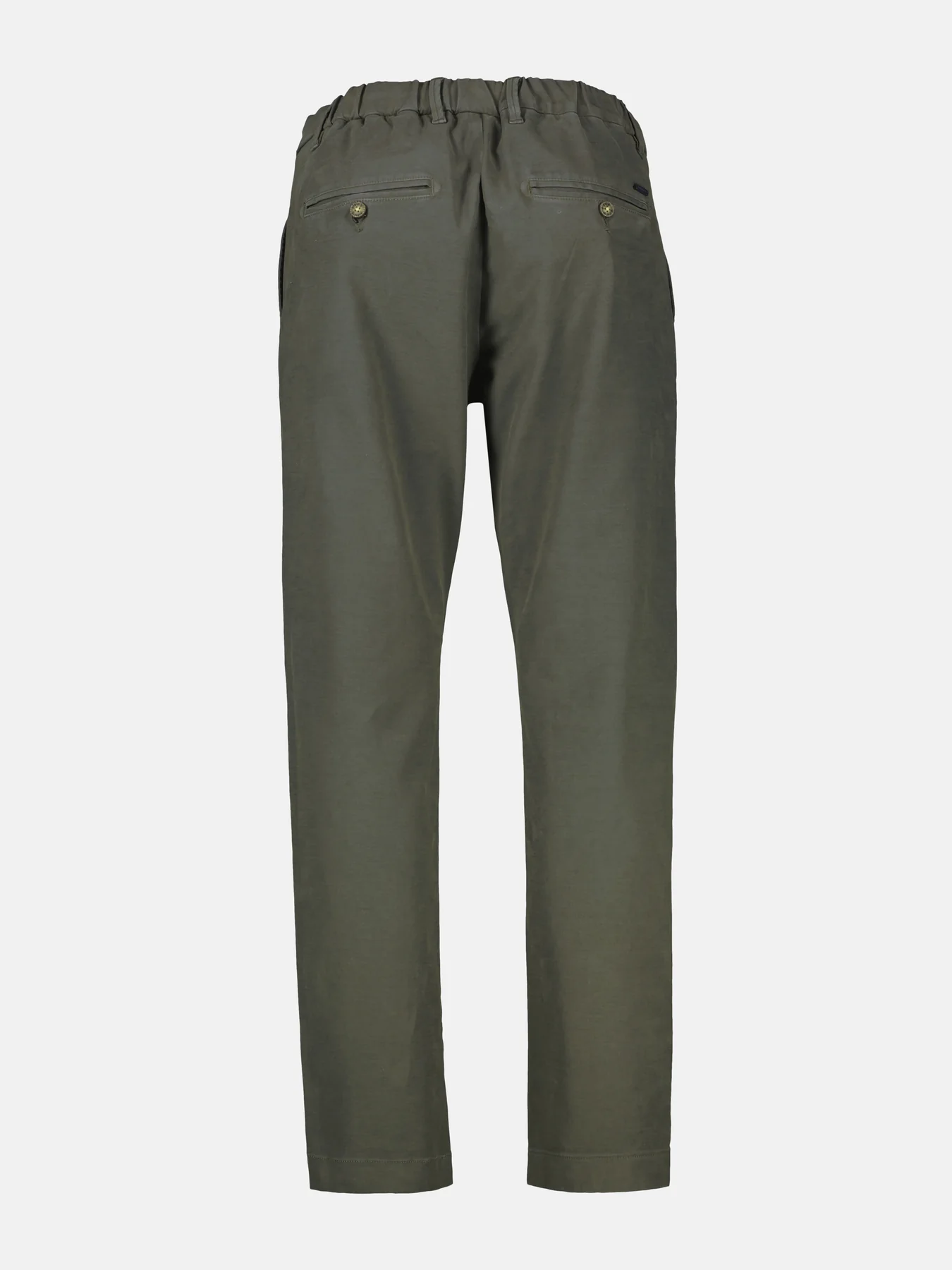 Lerros Loose Chino with Drawstring - Nordic Olive