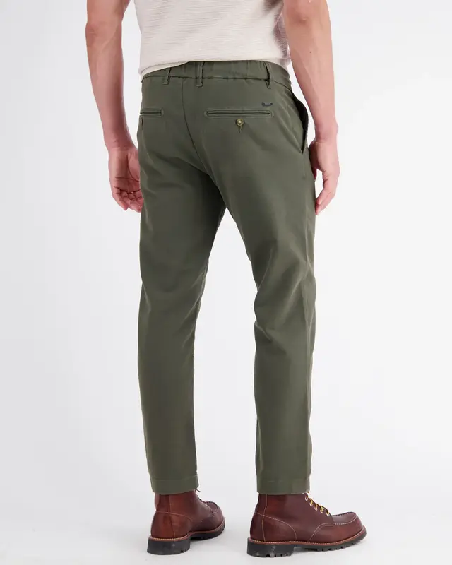 Lerros Loose Chino mit Tunnelzug - Nordic Olive