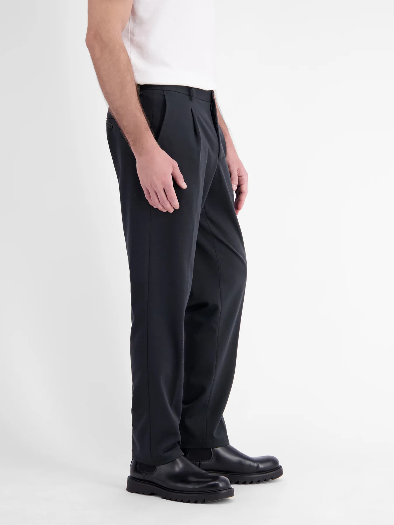 Lerros Chino Jerseymix - Classic Navy