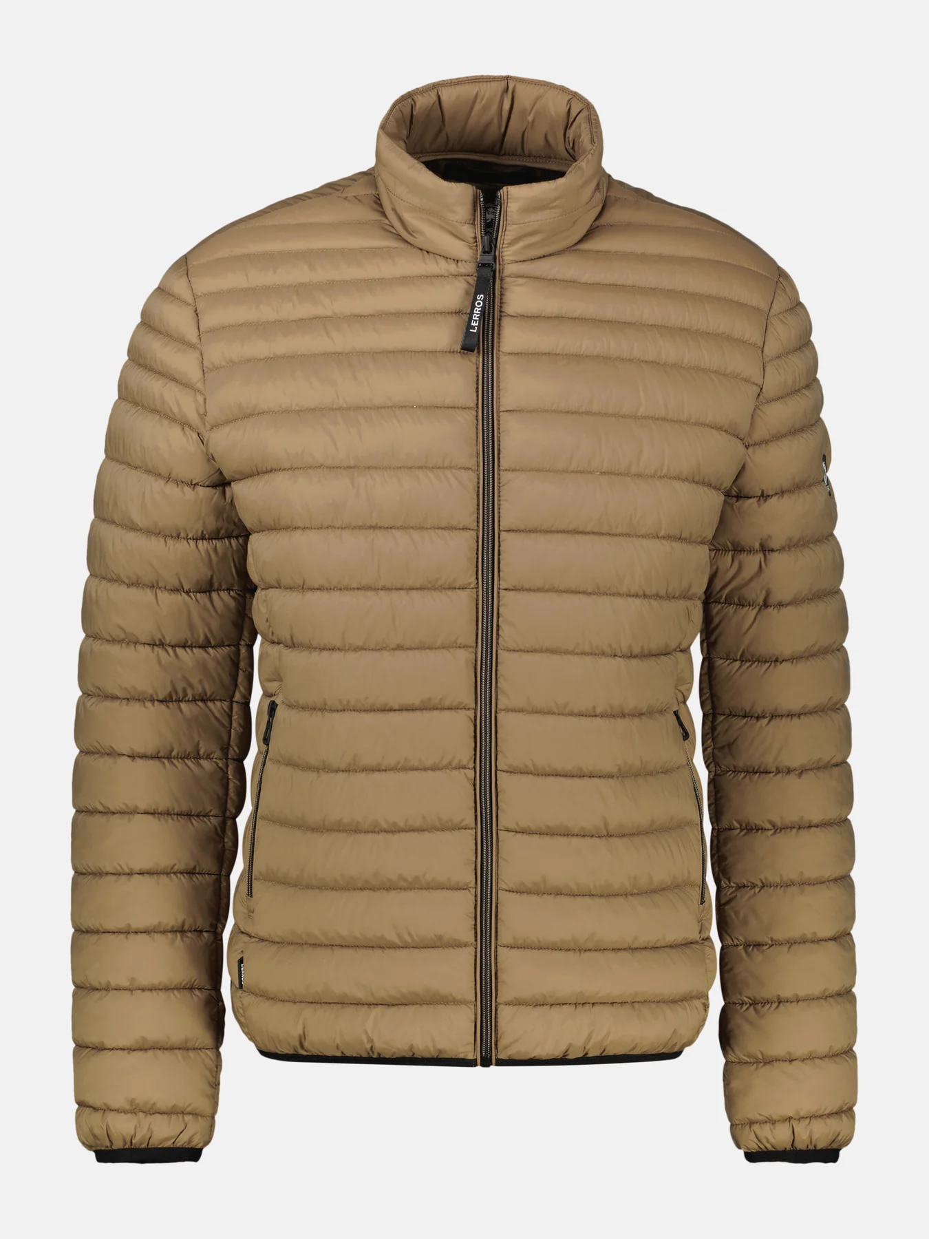 Lerros Quilted Blouson Jacket - Oak Beige