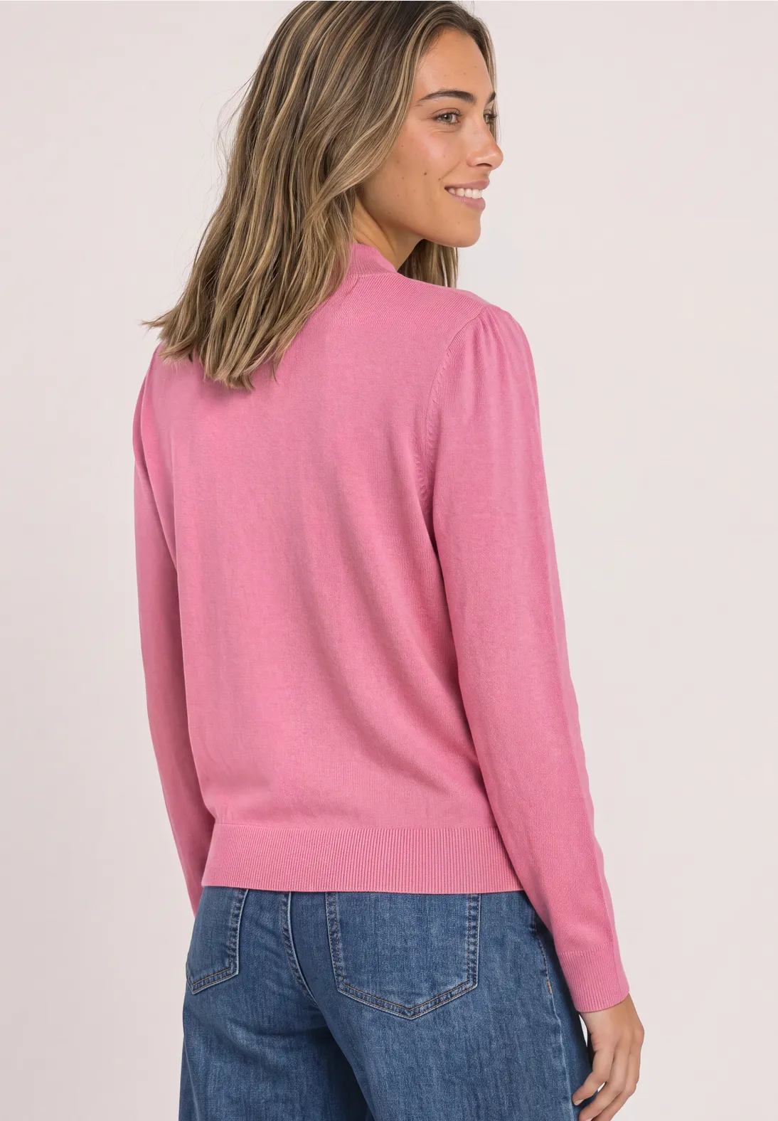 Street One Rollkragen Pullover - Warm Blush