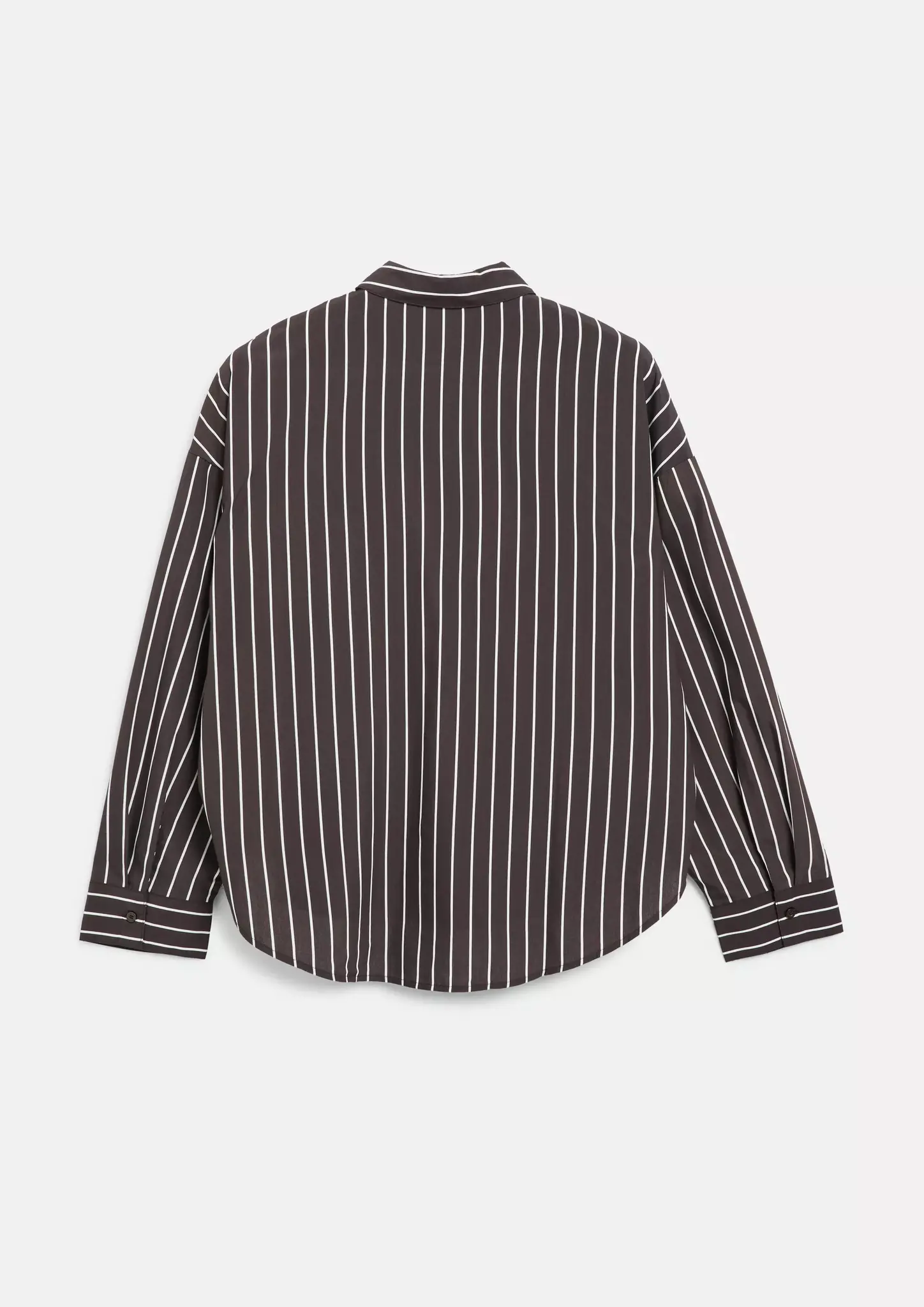 S. Oliver Striped Blouse - Dark Brown