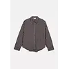 Striped Blouse - Dark Brown