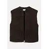 Wolmix Vest - Dark Brown