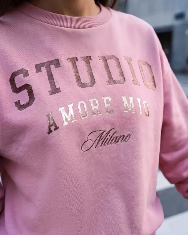 Street One Studio Sweater, Loose Fit - Pearly Rose