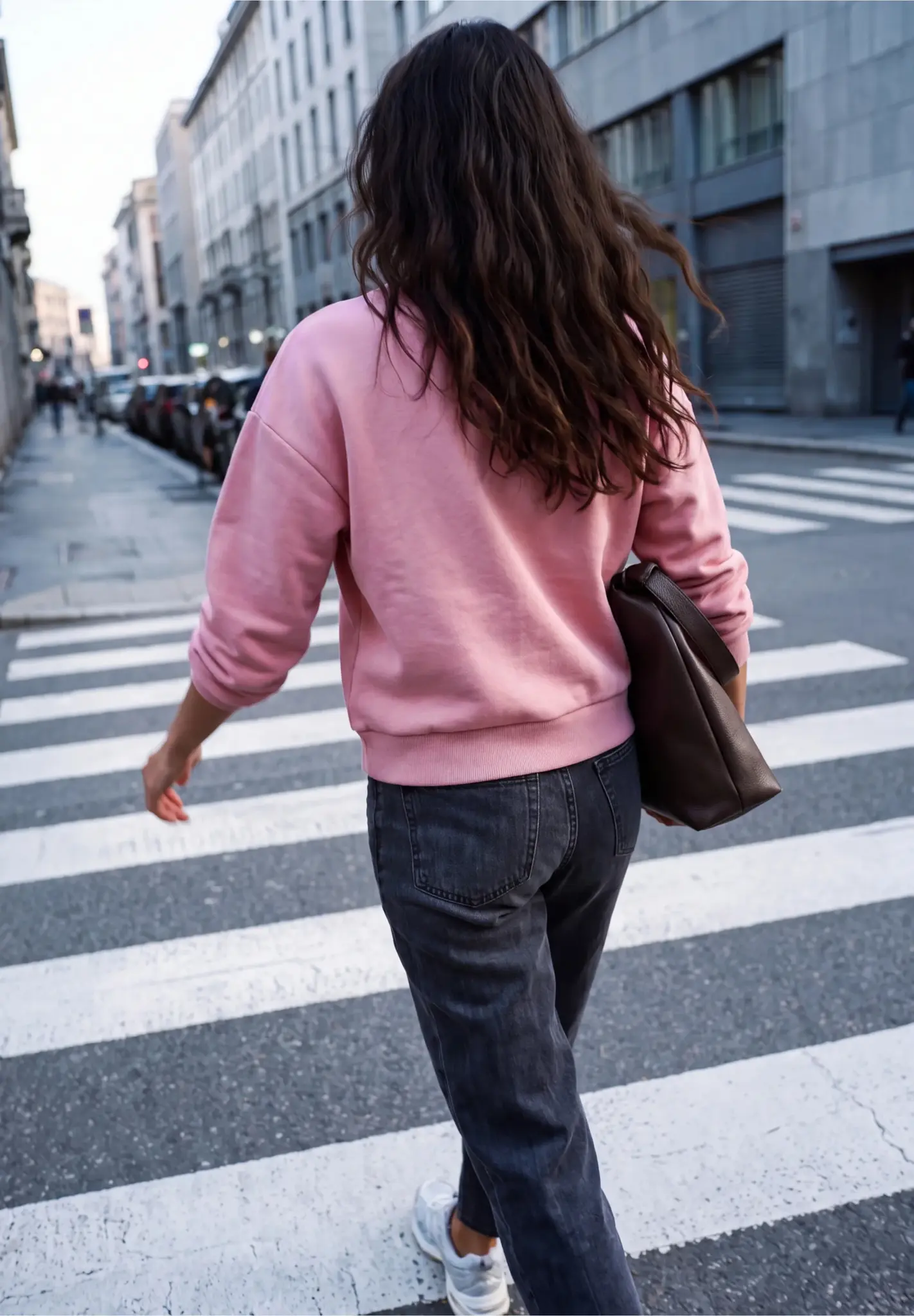 Street One Studio Sweater, Loose Fit - Pearly Rose