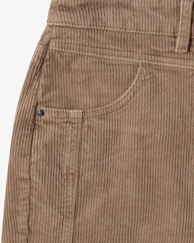 Cecil Barrel Broek Scarlett - Creamy Mocha