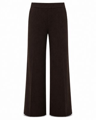 Angels Jeanswear Streep Broek Liz Easy - Dark Chocolate