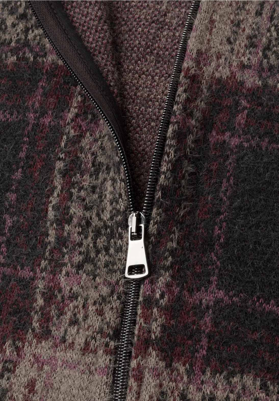 Street One Knit Cardigan - Black Coffee