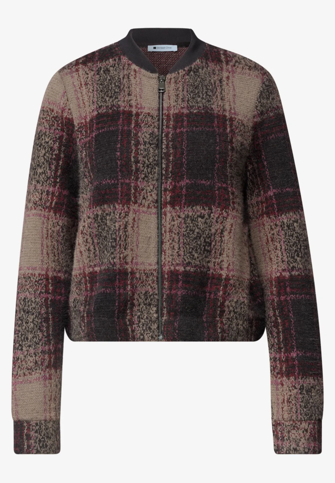 Street One Strick Cardigan - Black Coffee