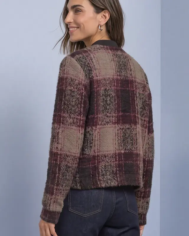 Street One Strick Cardigan - Black Coffee