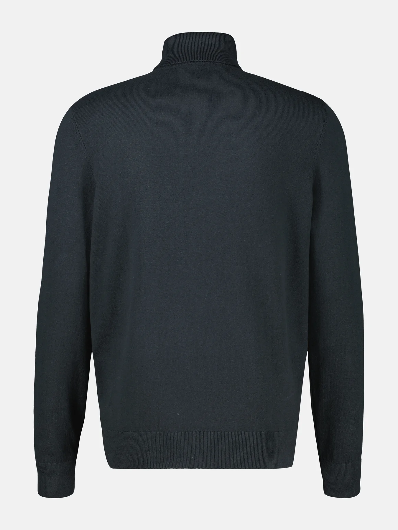 Lerros Rollkragen Pullover, Reiner Baumwolle - Classic Navy