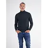 Rollkragen Pullover, Reiner Baumwolle - Classic Navy
