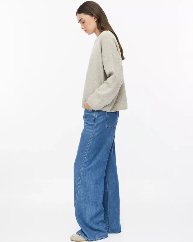 S. Oliver Knit Jumper with Wool - Beige
