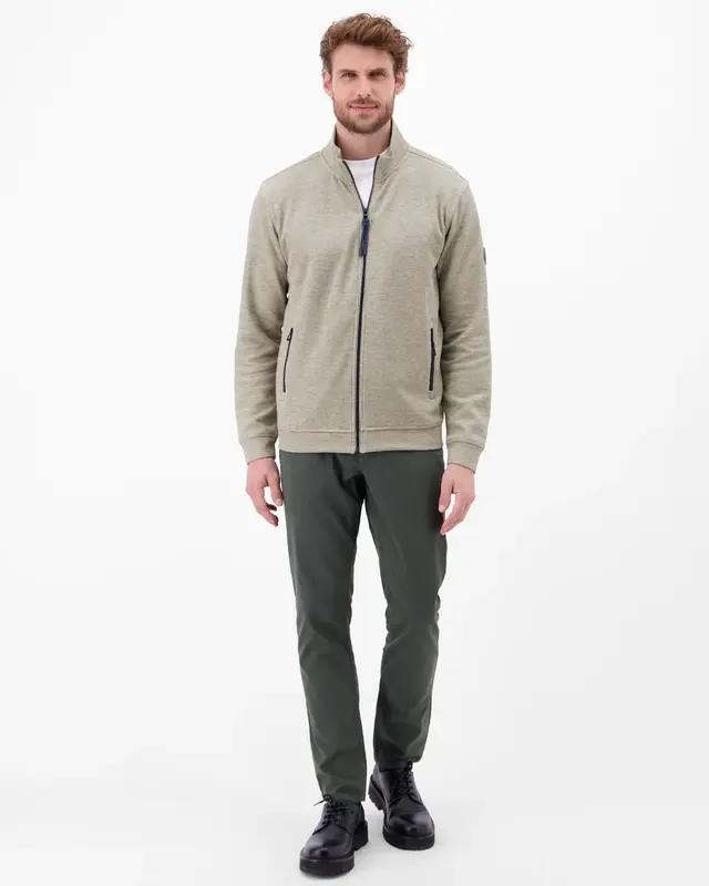 Lerros Basic Sweatjacket - Off White