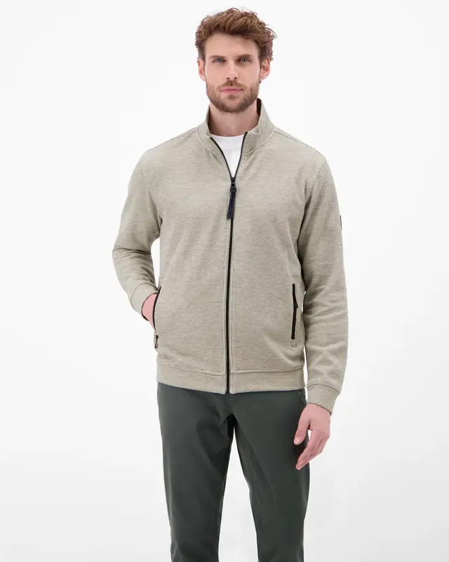 Lerros Basic Sweatjacke - Off White