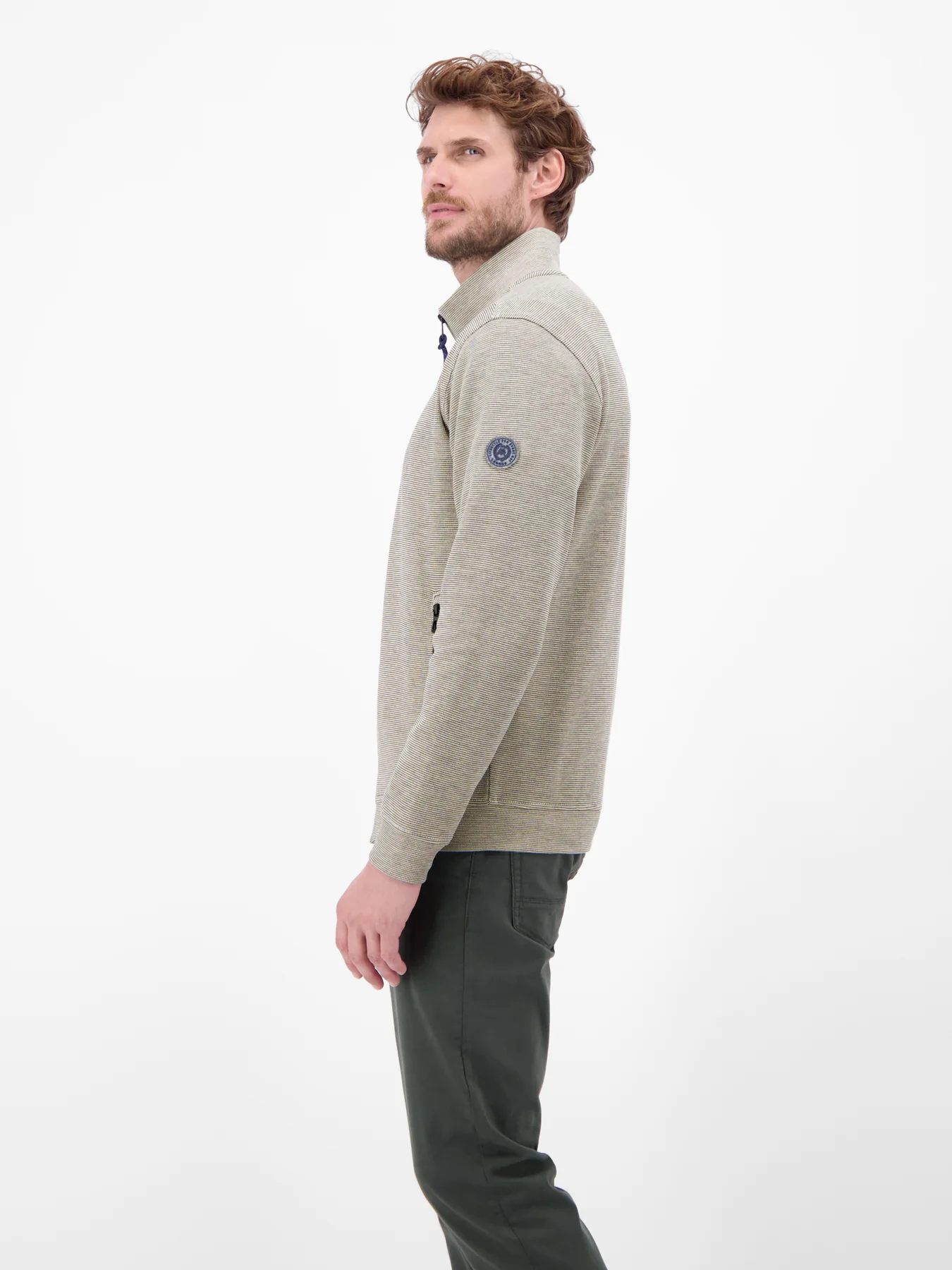 Lerros Basic Sweatjacket - Off White