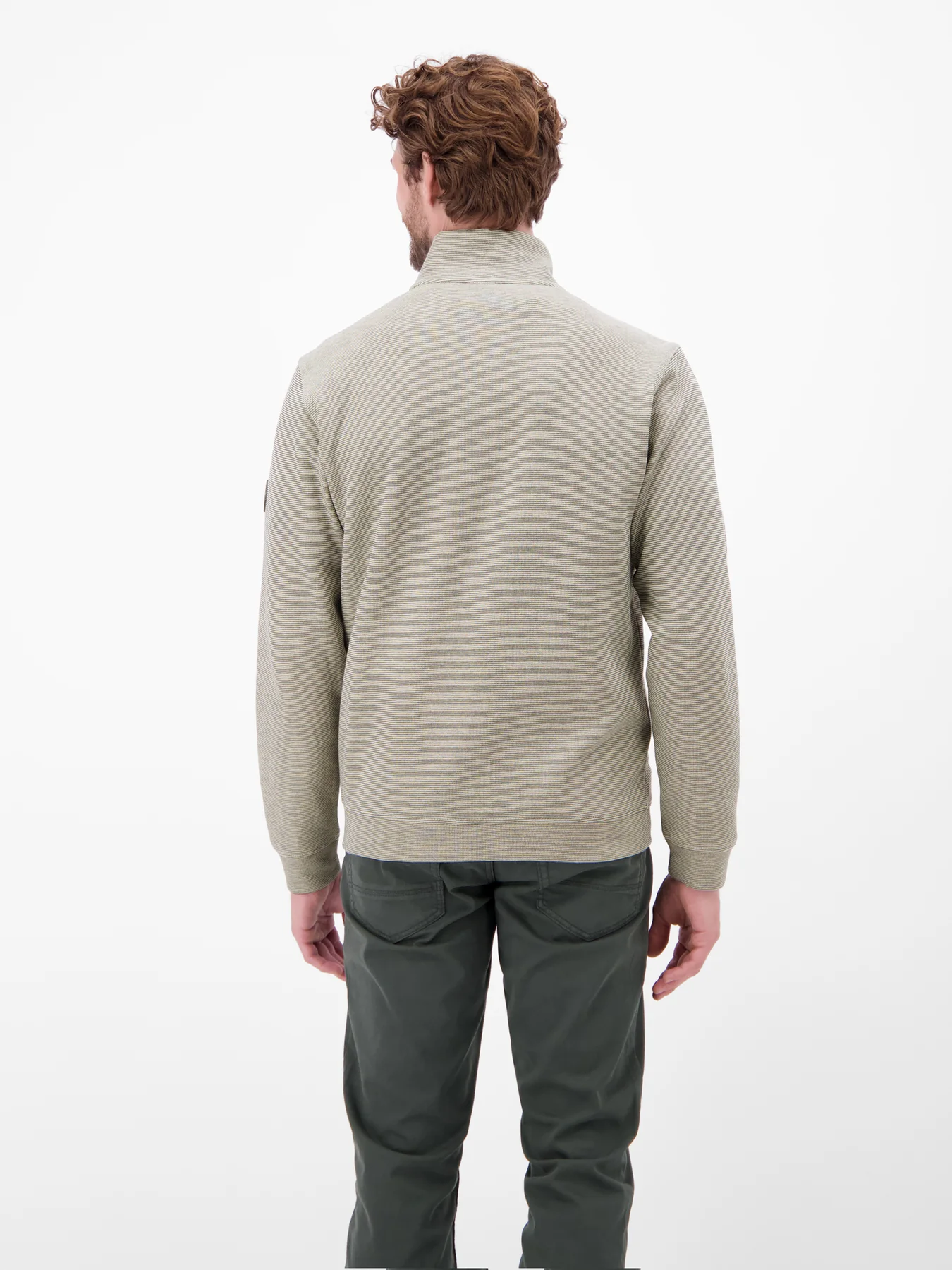 Lerros Basic Sweatjacke - Off White