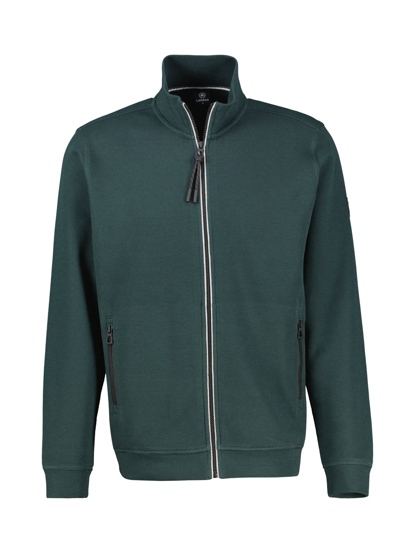 Lerros Basic Sweatjacke - Cedar Green
