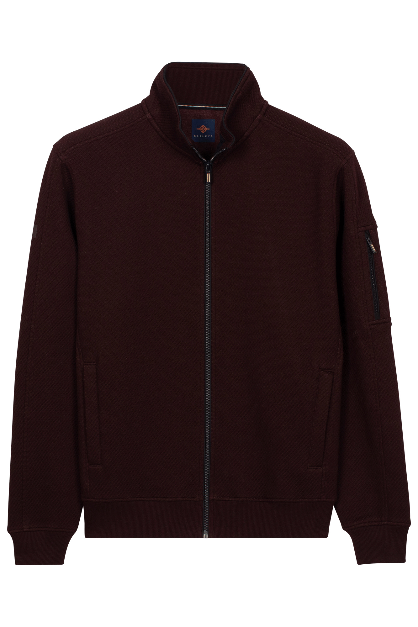 Baileys Sweatvest - Dark Cassis