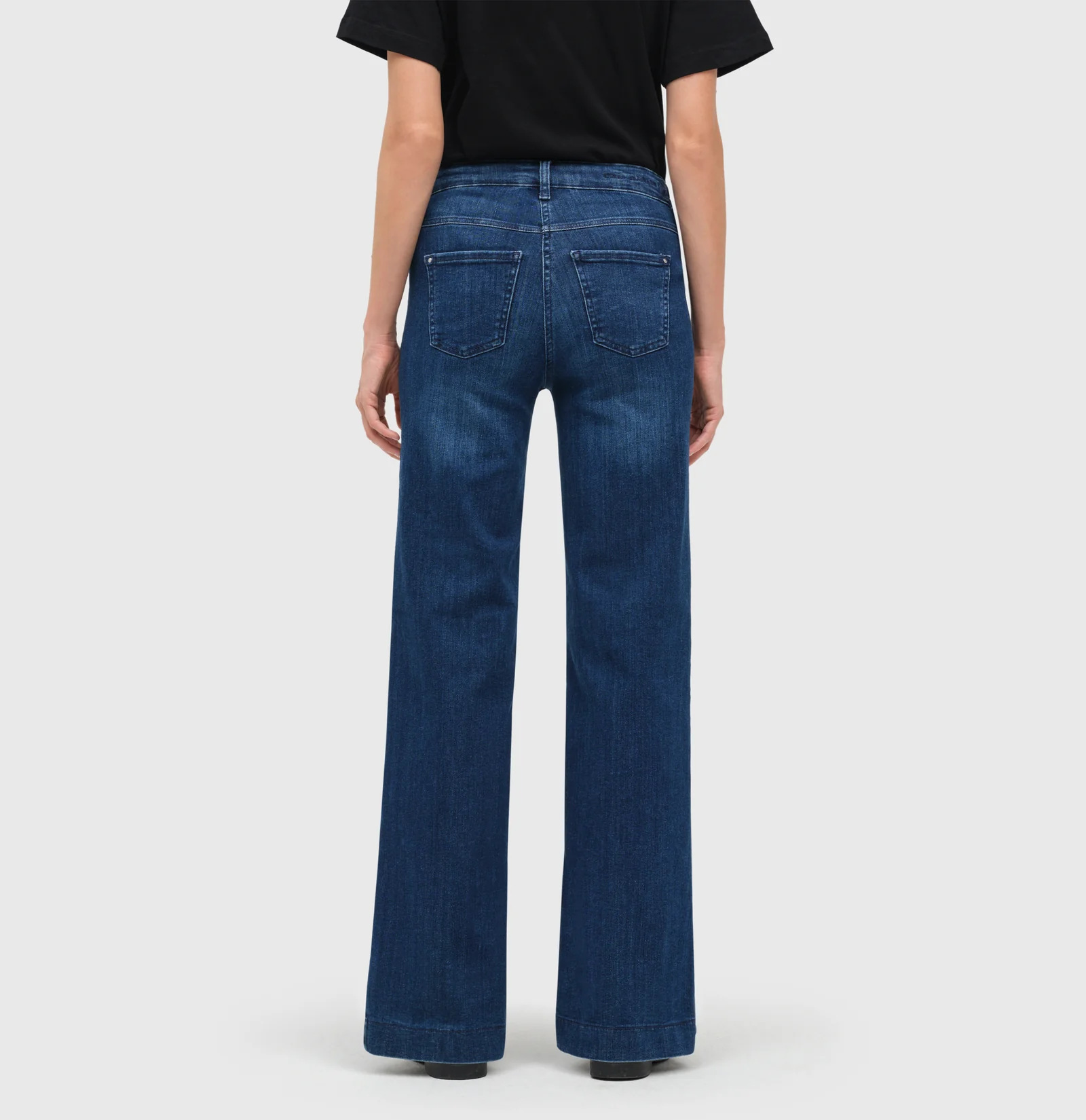 Mac Jeans  Dream Wide Authentic Jeans - Cobalt Authentic Wash