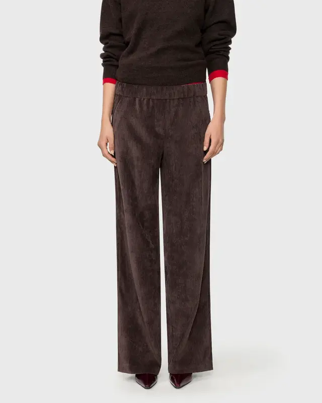 Mac Jeans Cord Hose Chiara - Truffle Brown