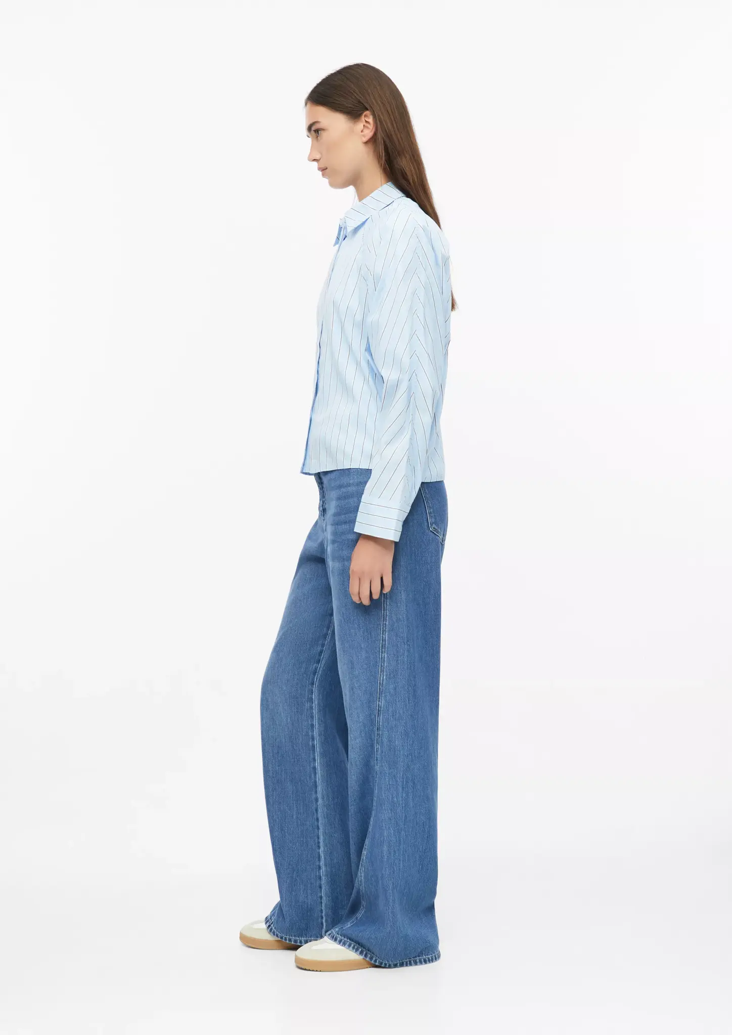 S. Oliver Korte Blouse - Light Blue