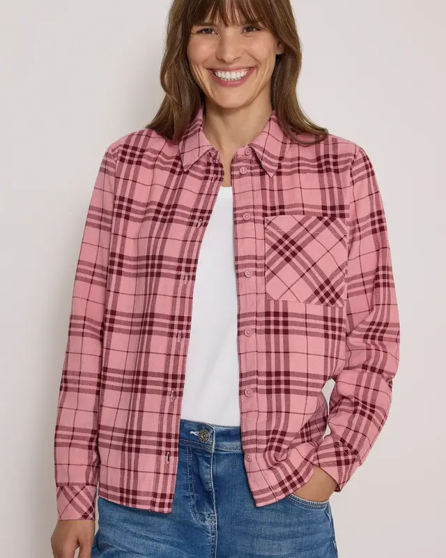 Cecil Longsleeve Blouse - Velvet Rose