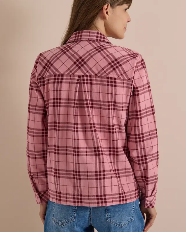 Cecil Longsleeve Blouse - Velvet Rose