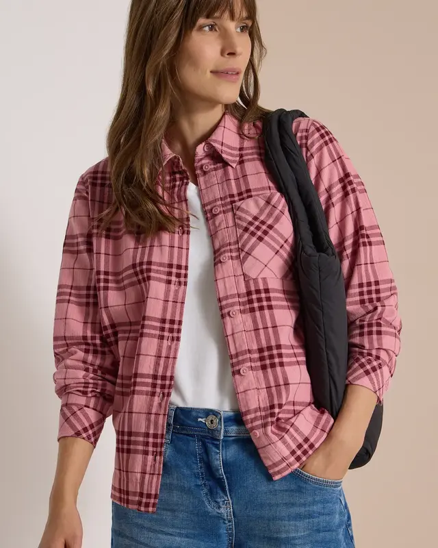 Cecil Blouse Lange Mouwen - Velvet Rose