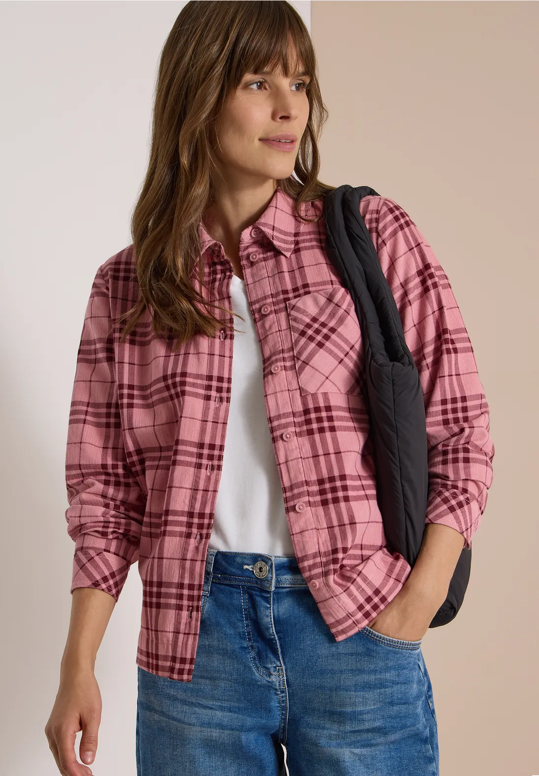 Cecil Longsleeve Blouse - Velvet Rose