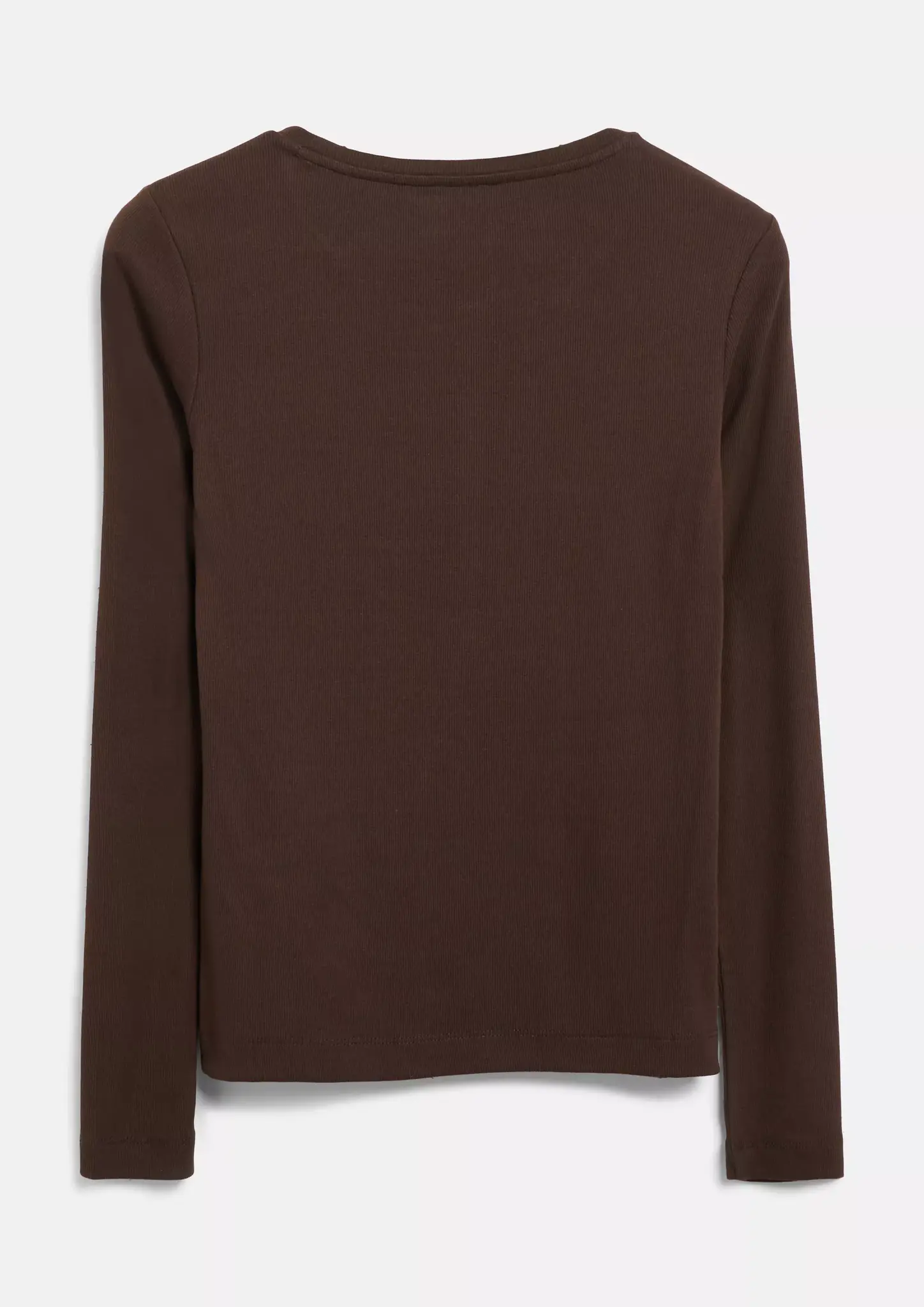 S. Oliver Henley Shirt - Dark Brown
