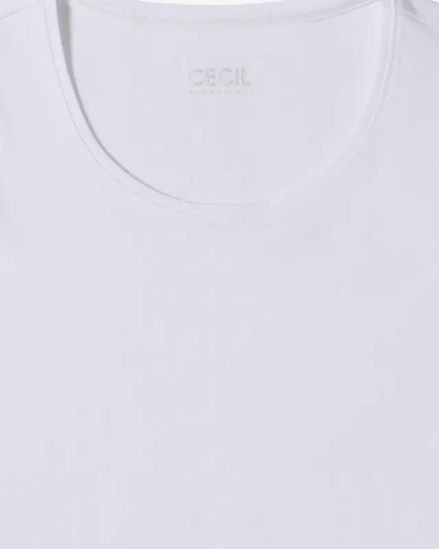 Cecil Basic Shirt Pia - White